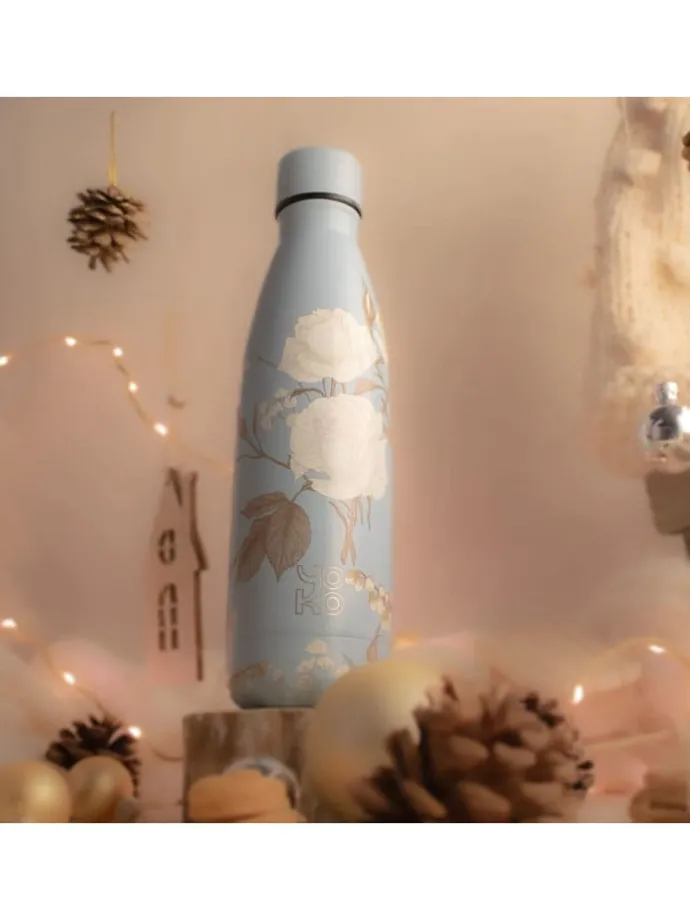 Isoleerfles "Milano" lichtblauw - 500 ml