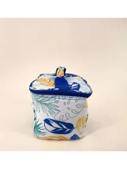 Isoleertas blauw/geel - (B)24 x (H)16 x (D)16 cm