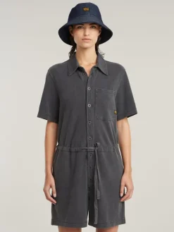 Jumpsuit antraciet