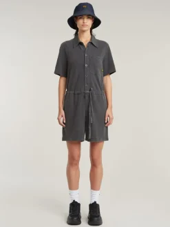 Jumpsuit antraciet
