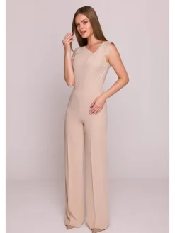 Jumpsuit beige