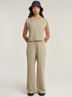 Jumpsuit beige