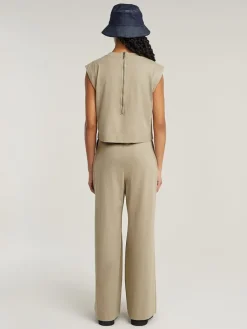 Jumpsuit beige