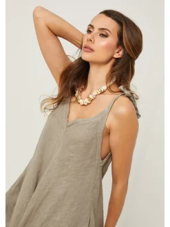 Jumpsuit beige