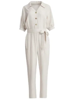Jumpsuit beige