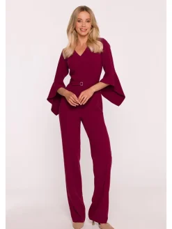 Jumpsuit bordeaux