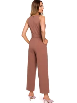 Jumpsuit bruin