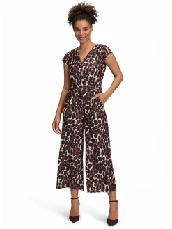 Jumpsuit bruin/zwart