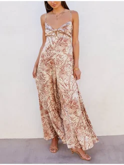 Jumpsuit camel/beige