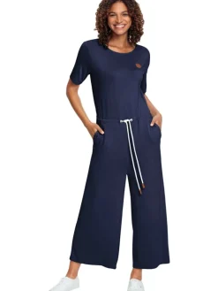 Jumpsuit donkerblauw