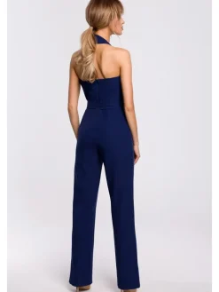 Jumpsuit donkerblauw