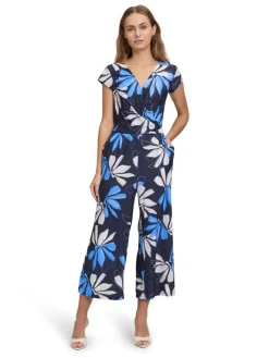 Jumpsuit donkerblauw