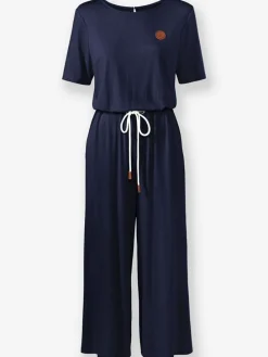 Jumpsuit donkerblauw