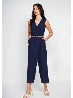Jumpsuit donkerblauw