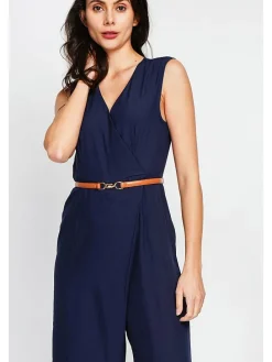 Jumpsuit donkerblauw