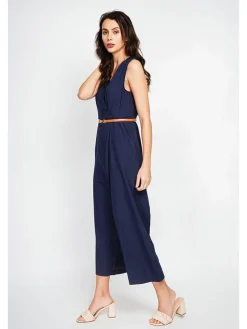 Jumpsuit donkerblauw