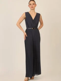 Jumpsuit donkerblauw