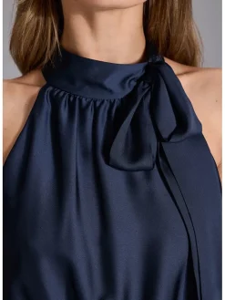 Jumpsuit donkerblauw