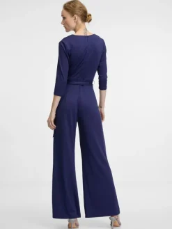 Jumpsuit donkerblauw