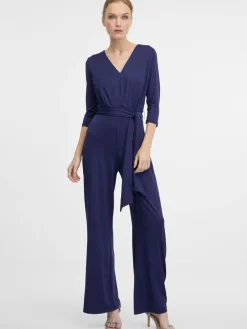 Jumpsuit donkerblauw