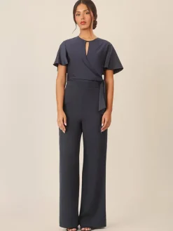 Jumpsuit donkerblauw