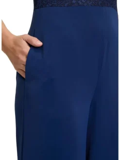 Jumpsuit donkerblauw