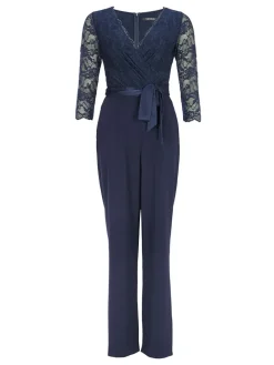 Jumpsuit donkerblauw