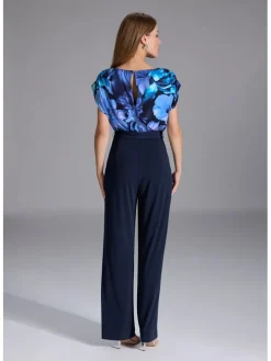 Jumpsuit donkerblauw