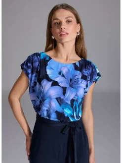 Jumpsuit donkerblauw