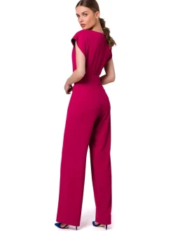 Jumpsuit fuchsia