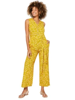 Jumpsuit geel