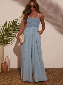 Jumpsuit lichtblauw