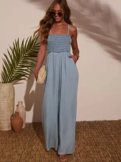 Jumpsuit lichtblauw
