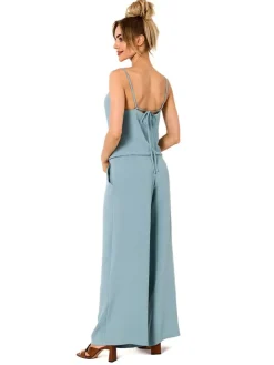 Jumpsuit lichtblauw