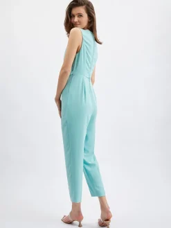 Jumpsuit lichtblauw