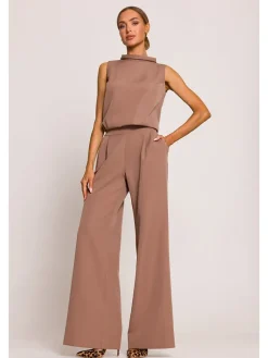 Jumpsuit lichtbruin