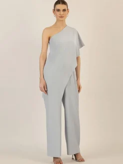 Jumpsuit lichtgrijs