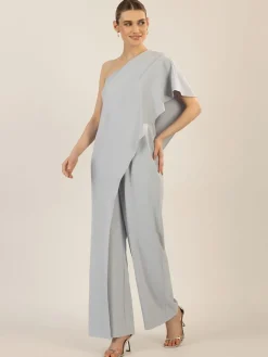 Jumpsuit lichtgrijs