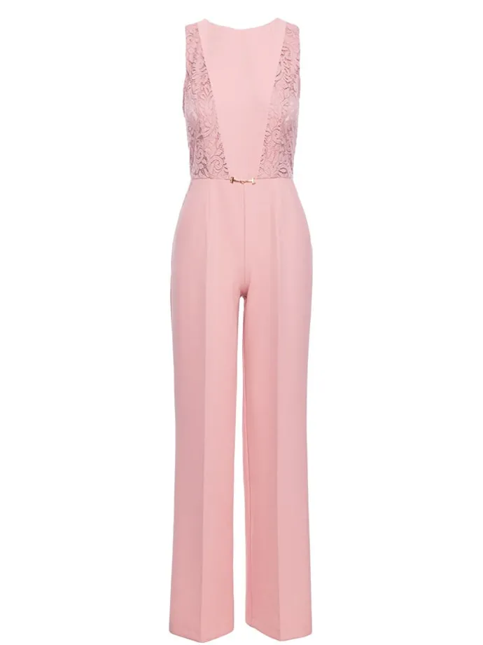 Jumpsuit lichtroze