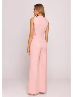 Jumpsuit lichtroze