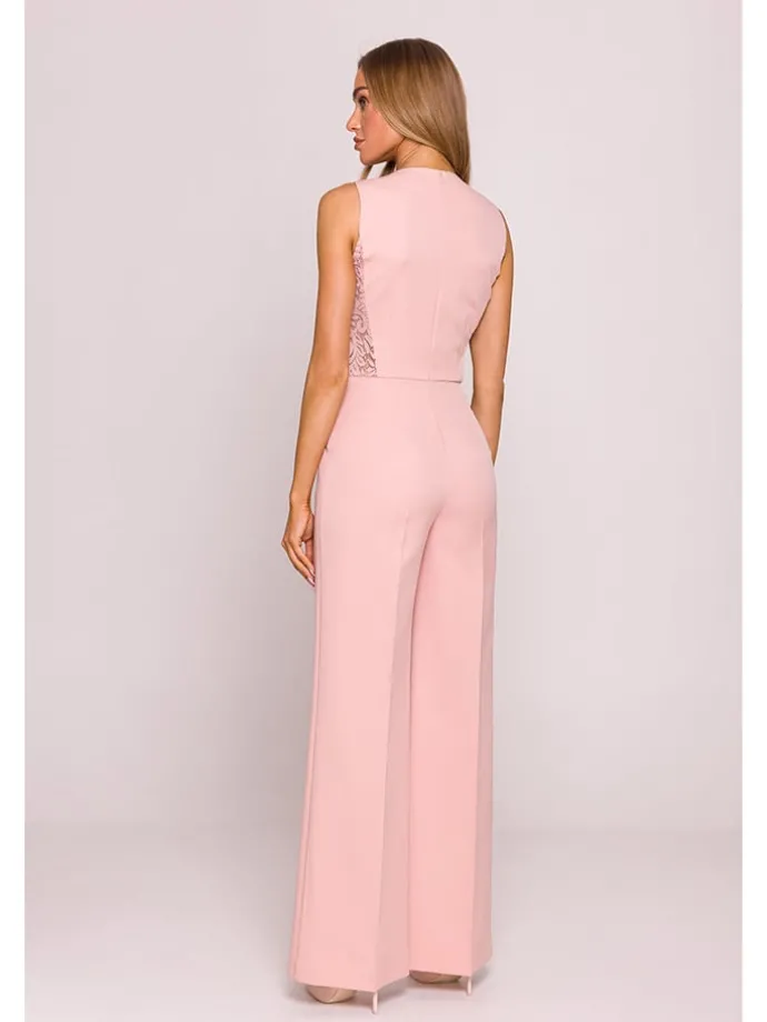 Jumpsuit lichtroze