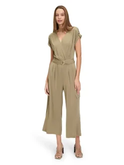 Jumpsuit olijfgroen