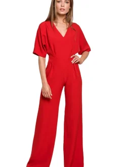 Jumpsuit rood
