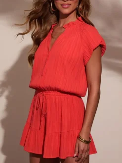Jumpsuit rood