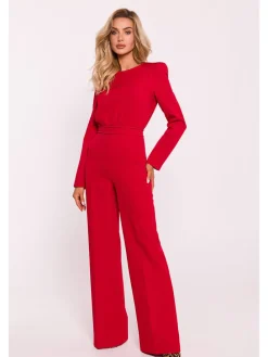 Jumpsuit rood