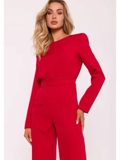 Jumpsuit rood