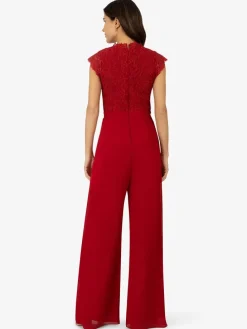 Jumpsuit rood