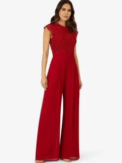 Jumpsuit rood