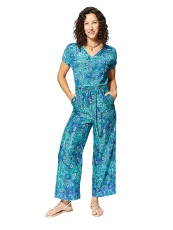 Jumpsuit turquoise/blauw