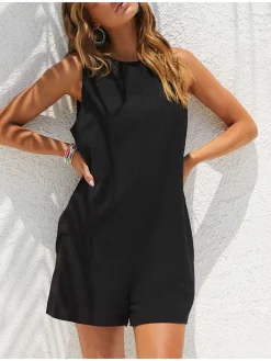 Jumpsuit zwart